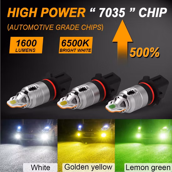 E70 LED Headlight Bulbs for Jeep Car H1 Fog Light