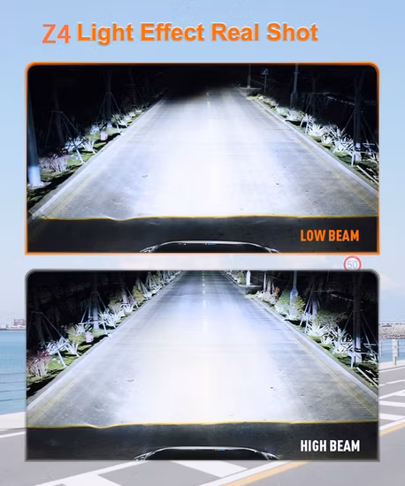 ハイパワー 100 ワット 20000lm オートライト Csp H4 9005 9006 LED ライト車の LED ヘッドライト