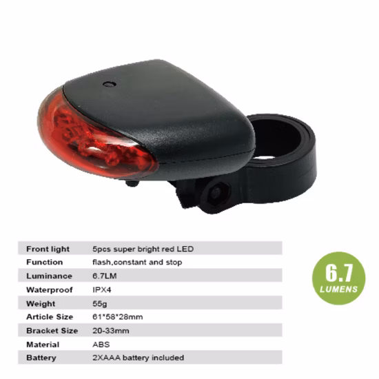 ワイヤレスリモコン COB LED ステアリング バイクテール 自転車リアライト