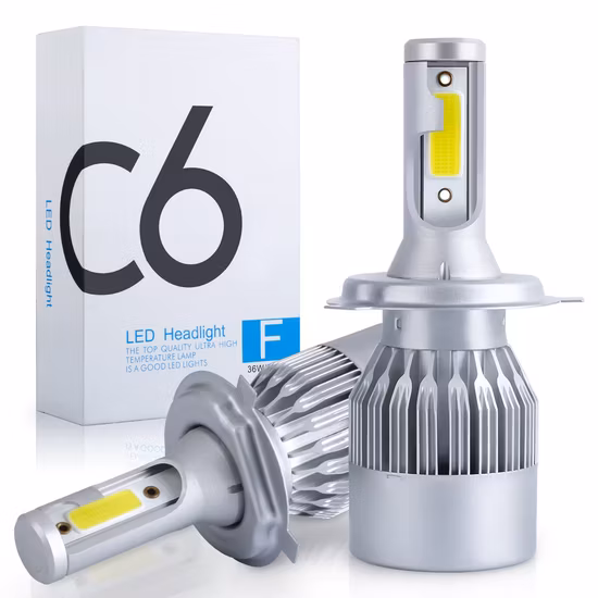 自動車オートバイ X7 4 サイドトラックライト LED ヘッドライト IP67 防水 H4 H7